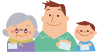 家族みんなの保険証